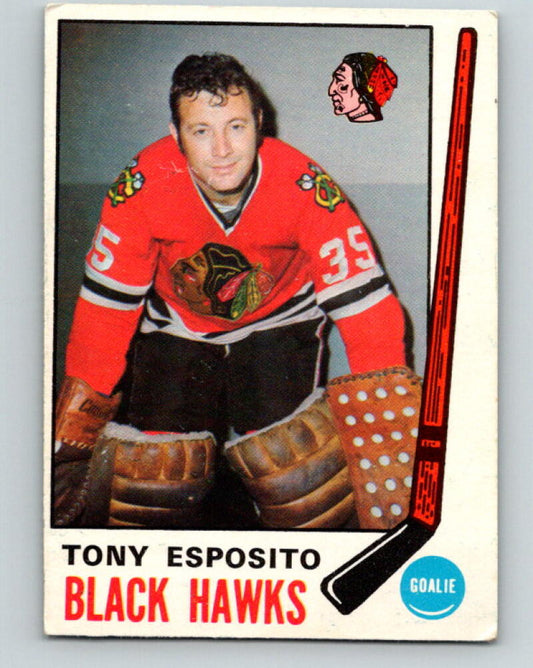 1969-70 O-Pee-Chee #138 Tony Esposito RC Rookie Chicago Blackhawks V2013