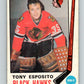 1969-70 O-Pee-Chee #138 Tony Esposito RC Rookie Chicago Blackhawks V2014
