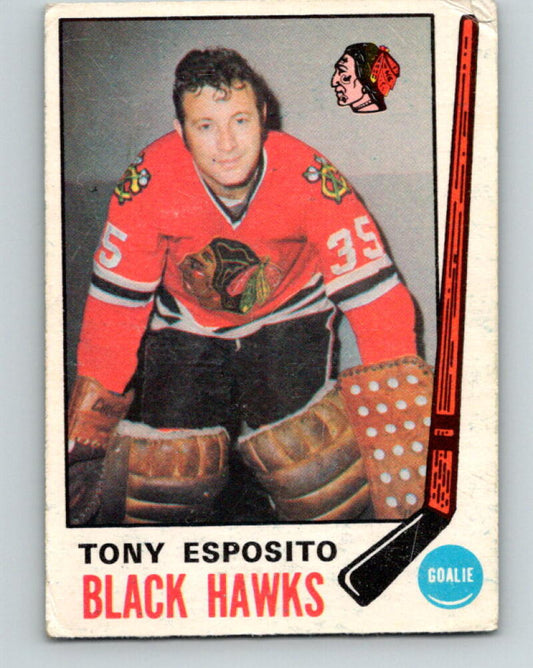 1969-70 O-Pee-Chee #138 Tony Esposito RC Rookie Chicago Blackhawks V2014