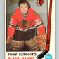 1969-70 O-Pee-Chee #138 Tony Esposito RC Rookie Chicago Blackhawks V2015