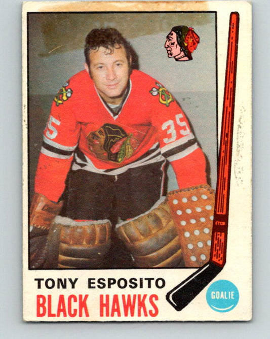 1969-70 O-Pee-Chee #138 Tony Esposito RC Rookie Chicago Blackhawks V2015