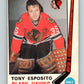 1969-70 O-Pee-Chee #138 Tony Esposito RC Rookie Chicago Blackhawks V2016