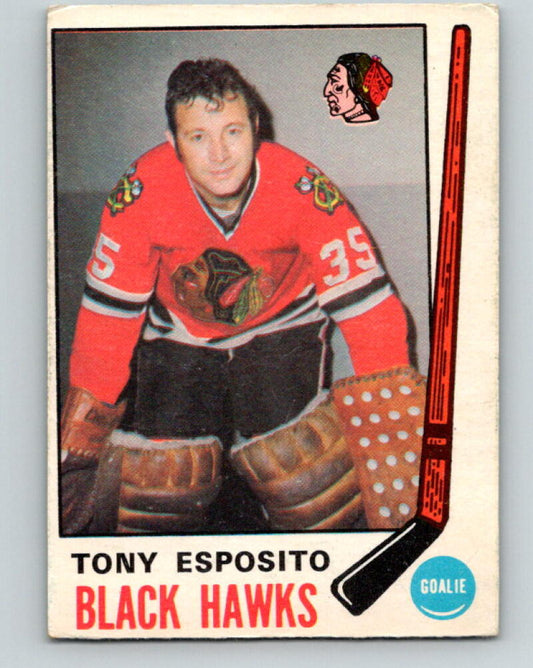 1969-70 O-Pee-Chee #138 Tony Esposito RC Rookie Chicago Blackhawks V2016