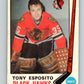 1969-70 O-Pee-Chee #138 Tony Esposito RC Rookie Chicago Blackhawks V2019