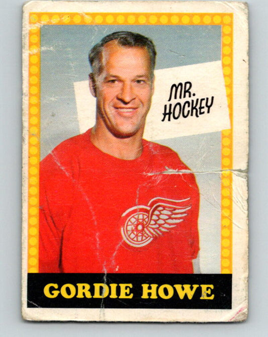 1969-70 O-Pee-Chee #193a Gordie Howe Detroit Red Wings V2023