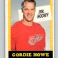 1969-70 O-Pee-Chee #193a Gordie Howe Detroit Red Wings V2026