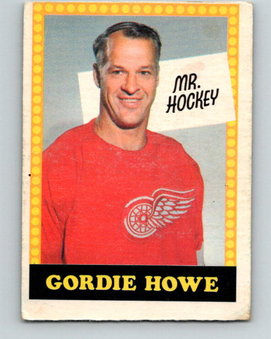 1969-70 O-Pee-Chee #193a Gordie Howe Detroit Red Wings V2027