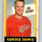 1969-70 O-Pee-Chee #193a Gordie Howe Detroit Red Wings V2028