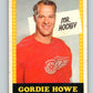 1969-70 O-Pee-Chee #193b Gordie Howe Detroit Red Wings V2031