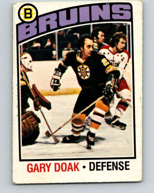 1976-77 OPC #7 Gary Doak  Boston Bruins  V2039