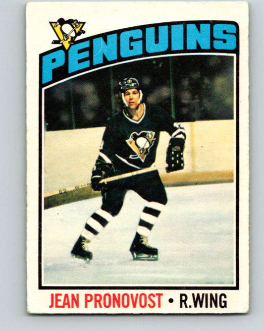 1976-77 OPC #14 Jean Pronovost  Pittsburgh Penguins  V2041