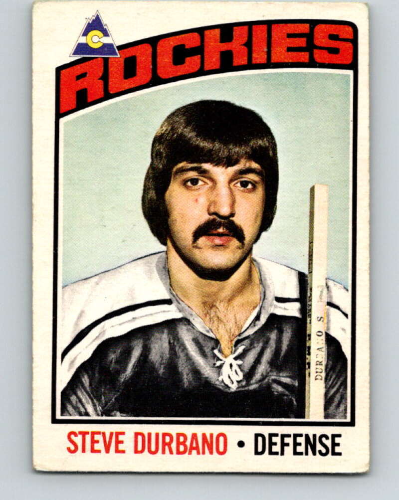1976-77 OPC #19 Steve Durbano  Colorado Rockies  V2045