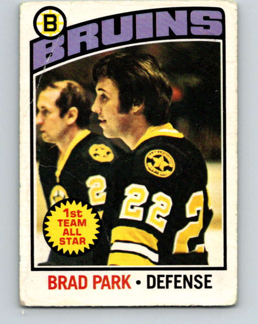 1976-77 OPC #60 Brad Park  Boston Bruins  V2057