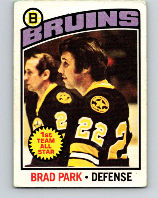1976-77 OPC #60 Brad Park  Boston Bruins  V2058
