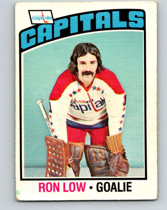 1976-77 OPC #69 Ron Low  Washington Capitals  V2065