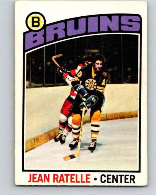 1976-77 OPC #80 Jean Ratelle  Boston Bruins  V2073