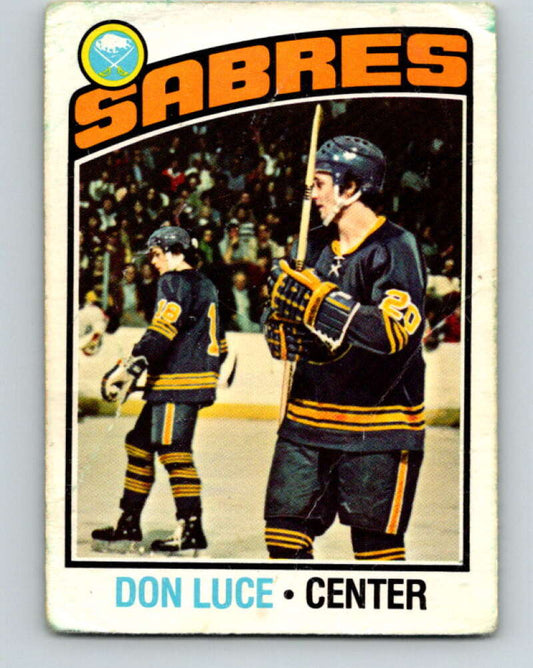 1976-77 OPC #94 Don Luce  Buffalo Sabres  V2079