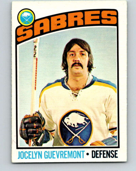 1976-77 OPC #108 Jocelyn Guevremont  Buffalo Sabres  V2087