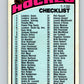 1976-77 OPC #116 Checklist   V2093