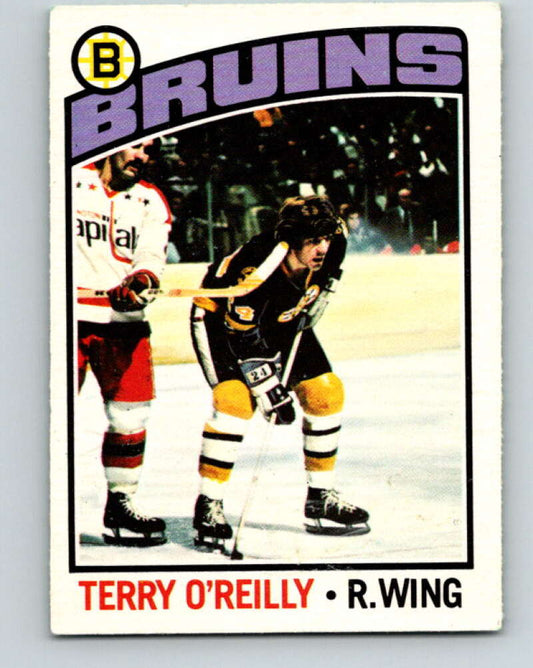 1976-77 OPC #130 Terry O'Reilly  Boston Bruins  V2105