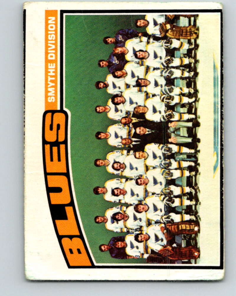 1976-77 OPC #146 St. Louis Blues CL  St. Louis Blues  V2123