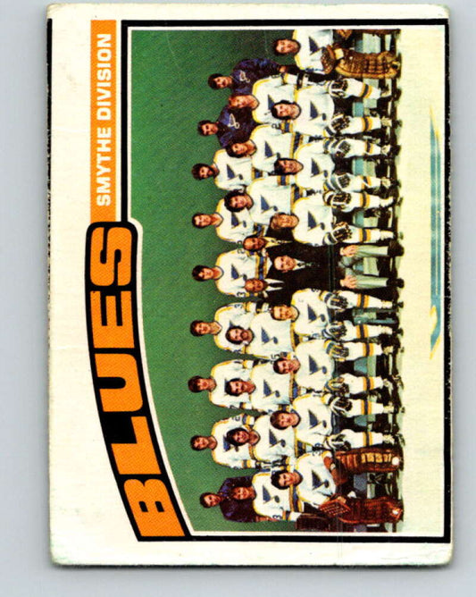 1976-77 OPC #146 St. Louis Blues CL  St. Louis Blues  V2123