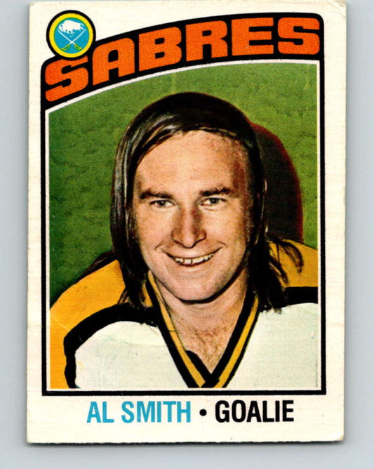1976-77 OPC #152 Al Smith  Buffalo Sabres  V2126