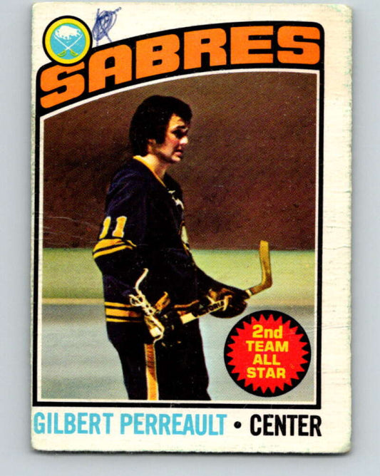 1976-77 OPC #180 Gilbert Perreault  Buffalo Sabres  V2138