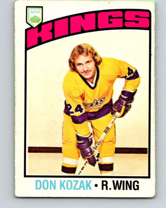 1976-77 OPC #185 Don Kozak  Los Angeles Kings  V2139