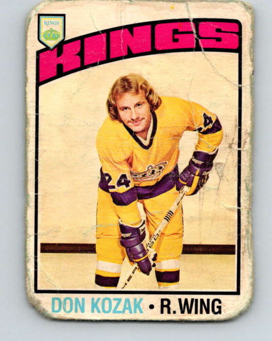 1976-77 OPC #185 Don Kozak  Los Angeles Kings  V2140