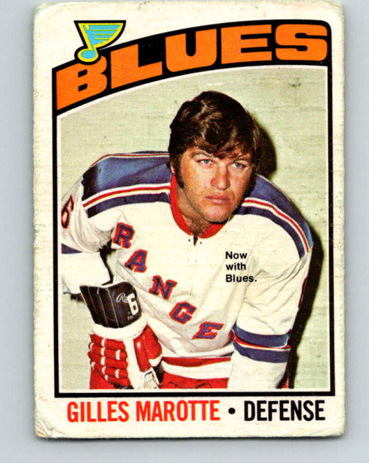 1976-77 OPC #192 Gilles Marotte  St. Louis Blues  V2147