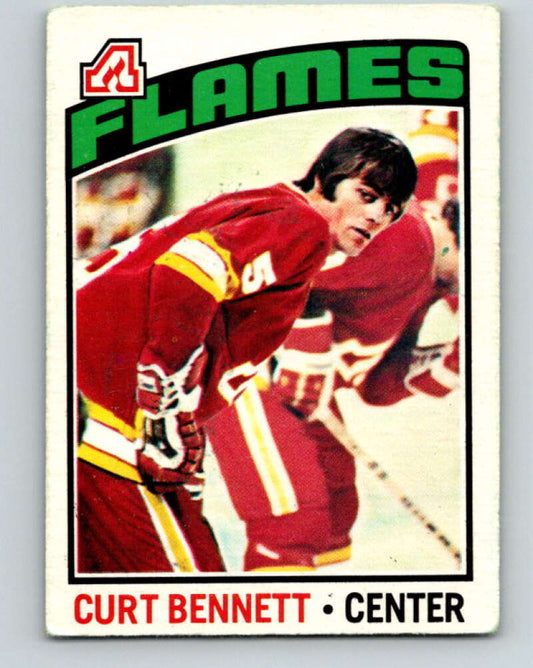 1976-77 OPC #202 Curt Bennett  Atlanta Flames  V2153