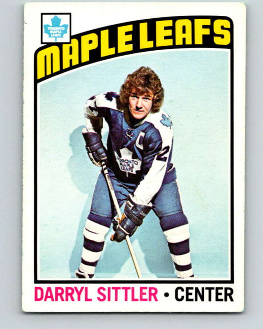 1976-77 OPC #207 Darryl Sittler  Toronto Maple Leafs  V2157