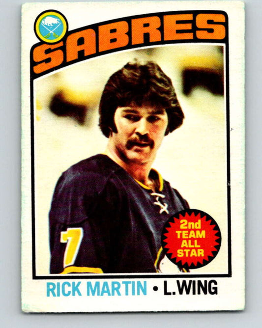 1976-77 OPC #210 Rick Martin  Buffalo Sabres  V2158