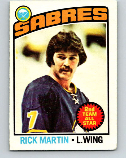1976-77 OPC #210 Rick Martin  Buffalo Sabres  V2159
