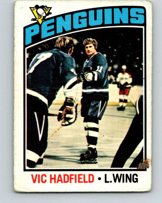 1976-77 OPC #226 Vic Hadfield  Pittsburgh Penguins  V2166