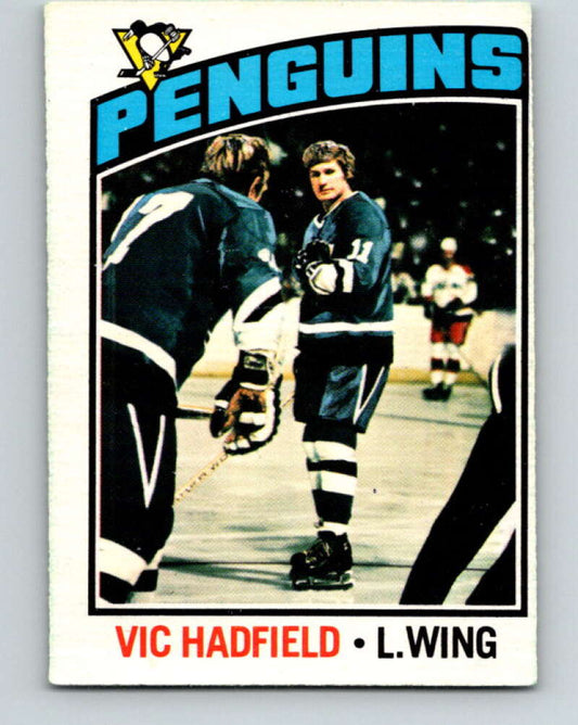 1976-77 OPC #226 Vic Hadfield  Pittsburgh Penguins  V2167