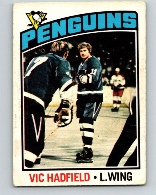 1976-77 OPC #226 Vic Hadfield  Pittsburgh Penguins  V2168
