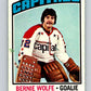 1976-77 OPC #227 Bernie Wolfe  RC Rookie Washington Capitals  V2171