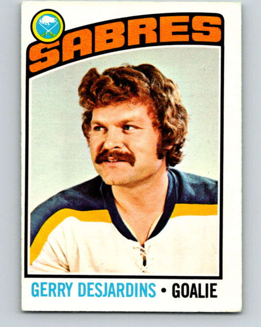 1976-77 OPC #230 Gerry Desjardins  Buffalo Sabres  V2176