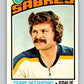 1976-77 OPC #230 Gerry Desjardins  Buffalo Sabres  V2177