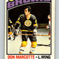 1976-77 OPC #234 Don Marcotte  Boston Bruins  V2182