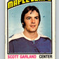 1976-77 OPC #243 Scott Garland  RC Rookie Toronto Maple Leafs  V2188