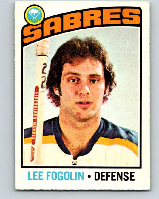 1976-77 OPC #253 Lee Fogolin  Buffalo Sabres  V2194