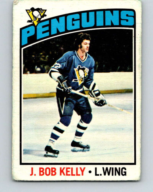 1976-77 OPC #261 J. Bob Kelly  Pittsburgh Penguins  V2201