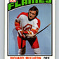 1976-77 OPC #265 Richard Mulhern  RC Rookie Atlanta Flames  V2205