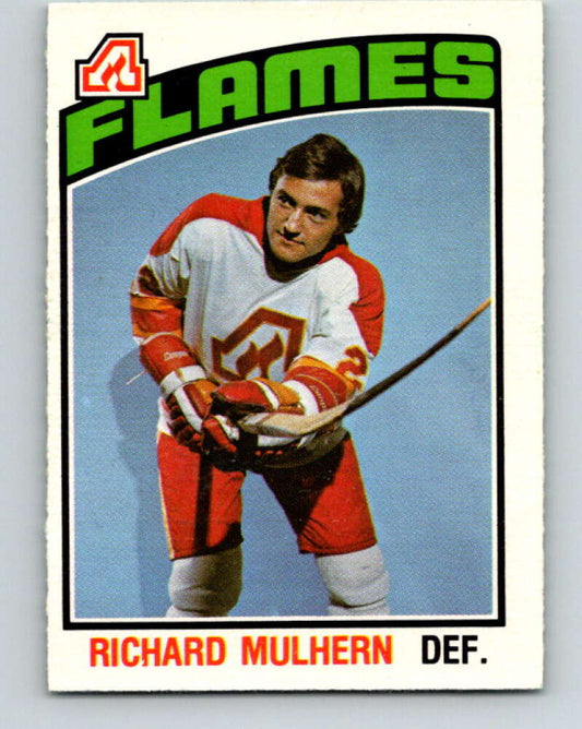 1976-77 OPC #265 Richard Mulhern  RC Rookie Atlanta Flames  V2207