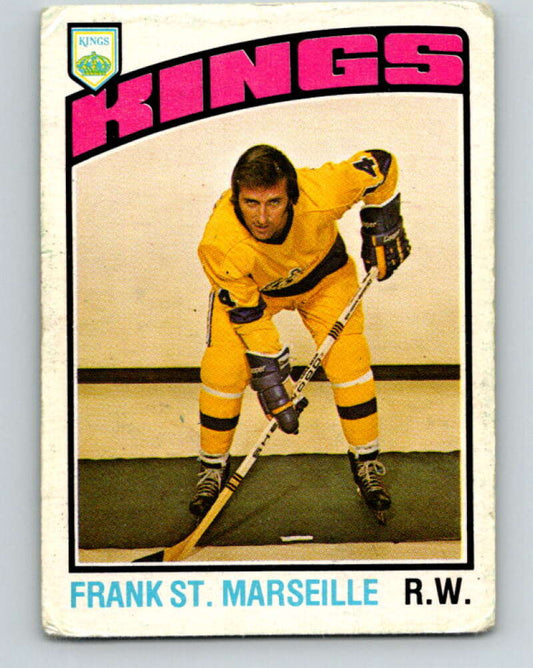 1976-77 OPC #276 Frank St. Marseille  Los Angeles Kings  V2222