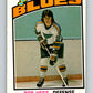 1976-77 OPC #277 Bob Hess  St. Louis Blues  V2225