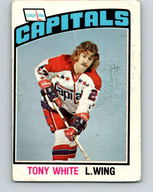 1976-77 OPC #279 Tony White  RC Rookie Washington Capitals  V2229